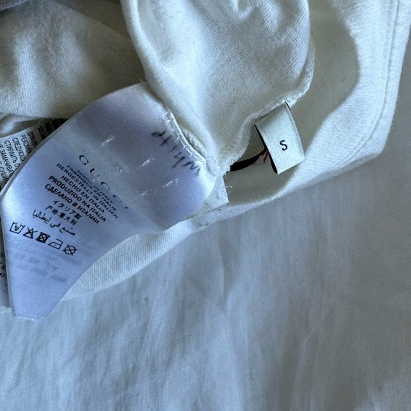 Gucci White/Graphic T-Shirt - Picture 7 of 7
